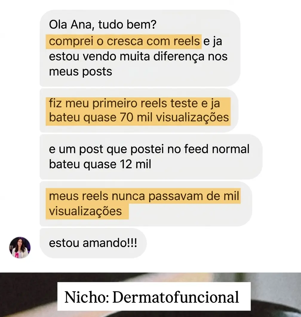 Depoimento de aluna