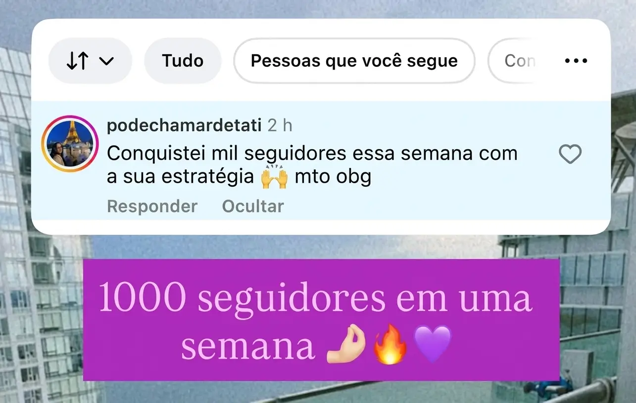 Depoimento de aluna