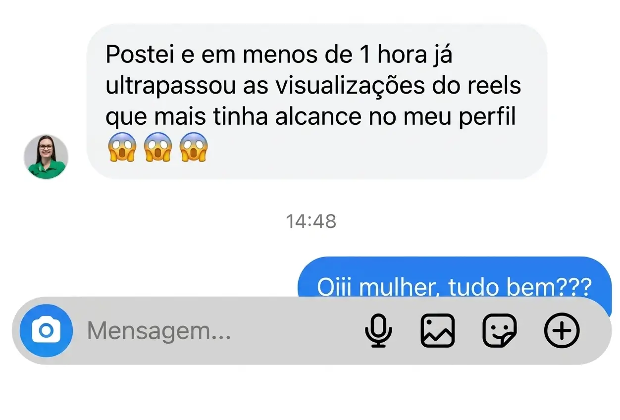 Depoimento de aluna
